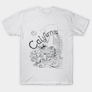 California Ecosystem with Half Dome T-Shirt